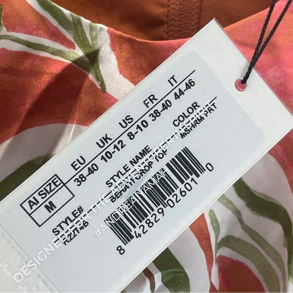 Andrea Iyamah Behati Cropped Top Mushroom Print - Picture 8 of 14